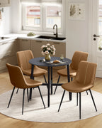 Ronde Eettafel 80 cm - Kleine Keuken Tafel Industrieel