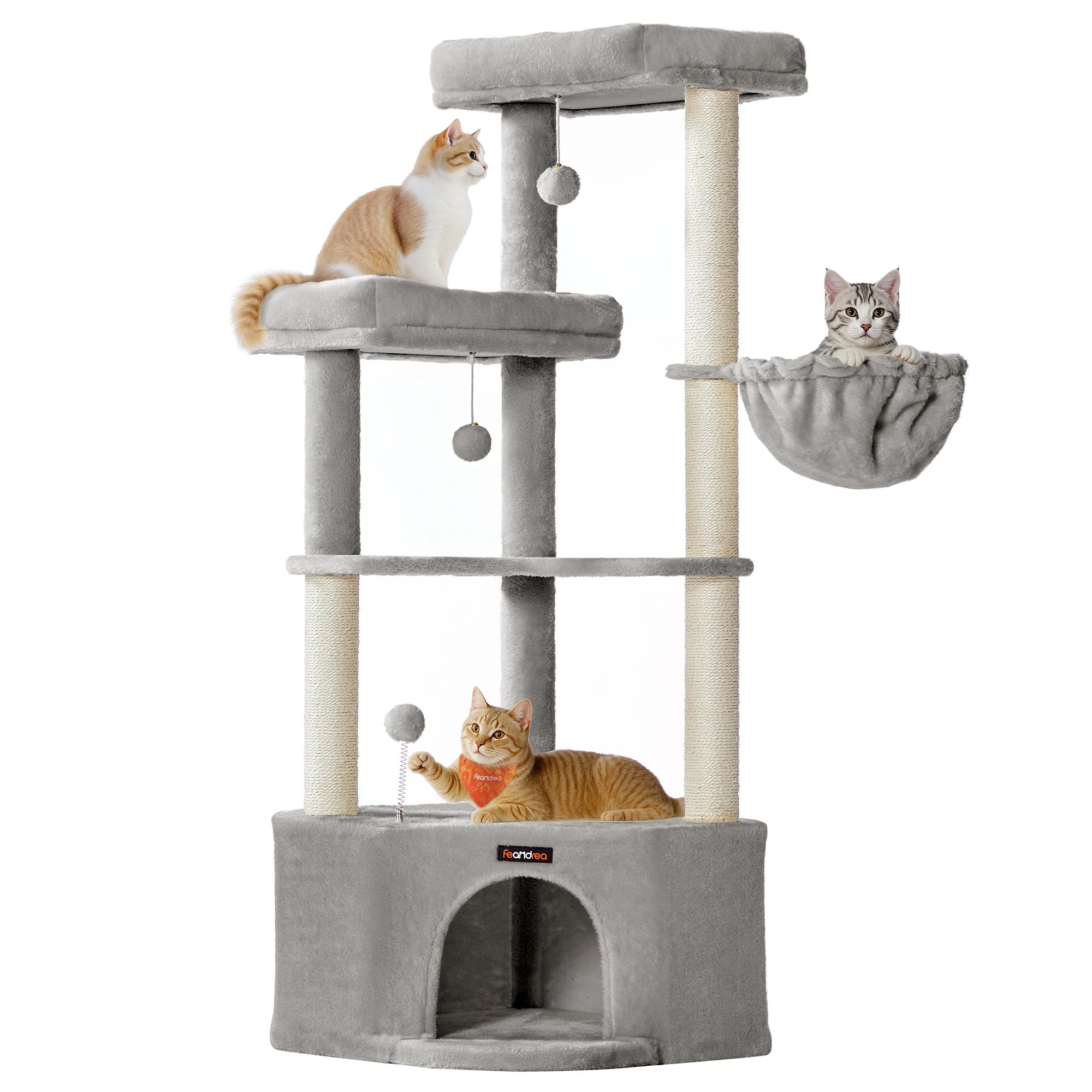 Kattenhoek Speelboom - Krabpaal - Knuffelcave