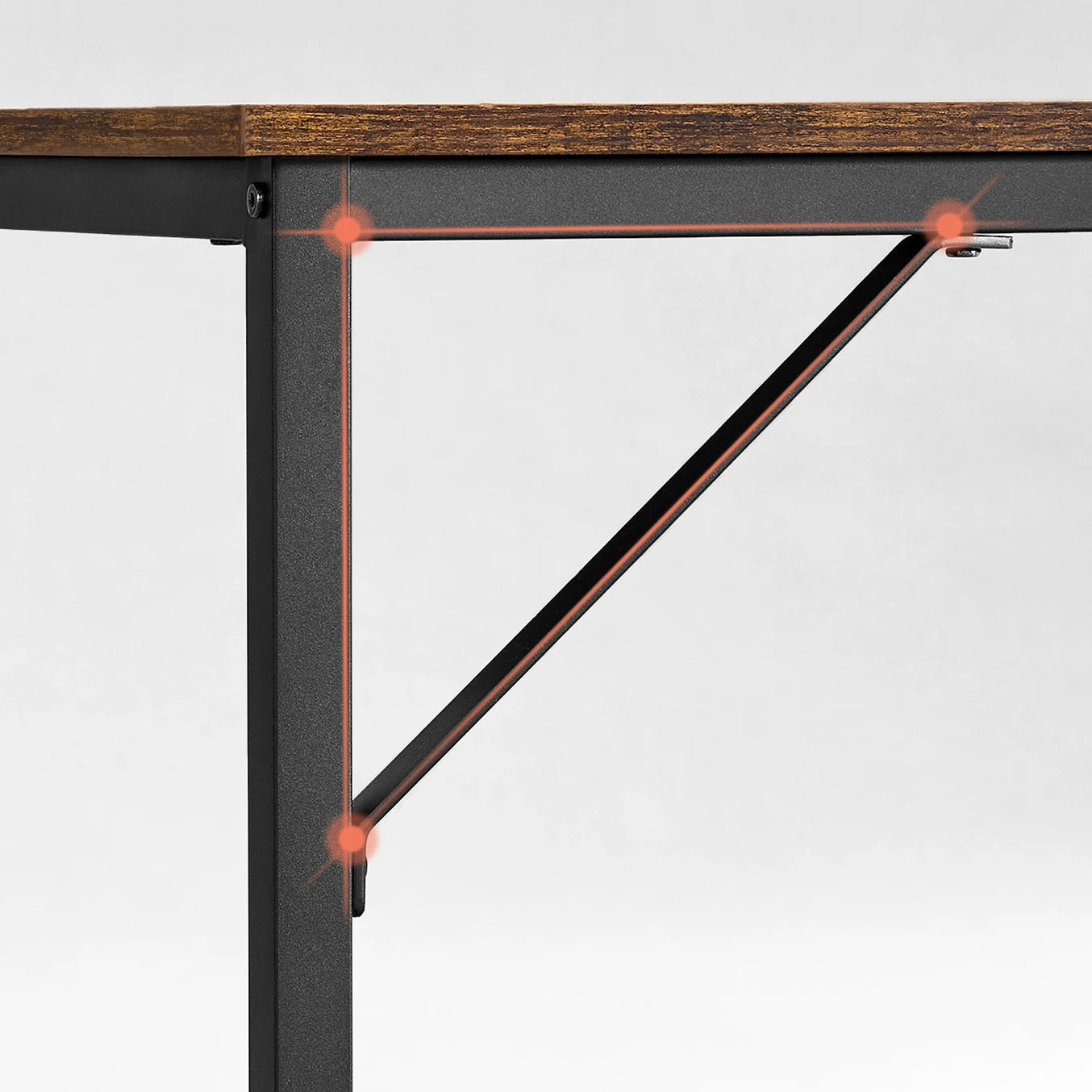 Bureau 120cm - Industrieel Design Metaal