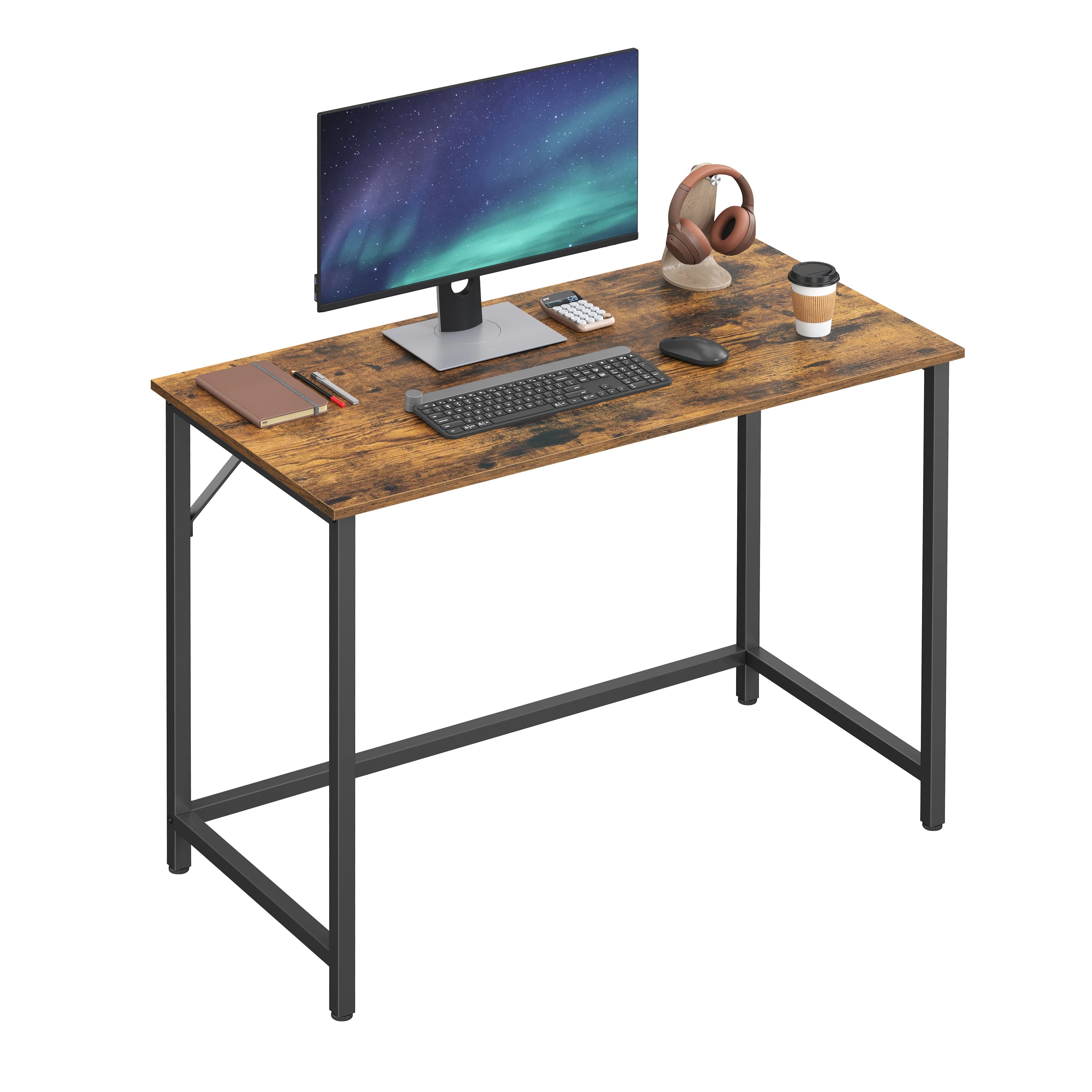 Bureau 100 cm - Industrieel Computer Bureau