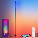 Smart RGB LED Hoek Vloerlamp met Afstandsbediening
