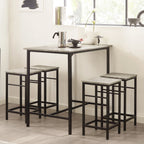 Bistro Bartafel Set 5-Delig met 4 Stoelen - Eetgroep
