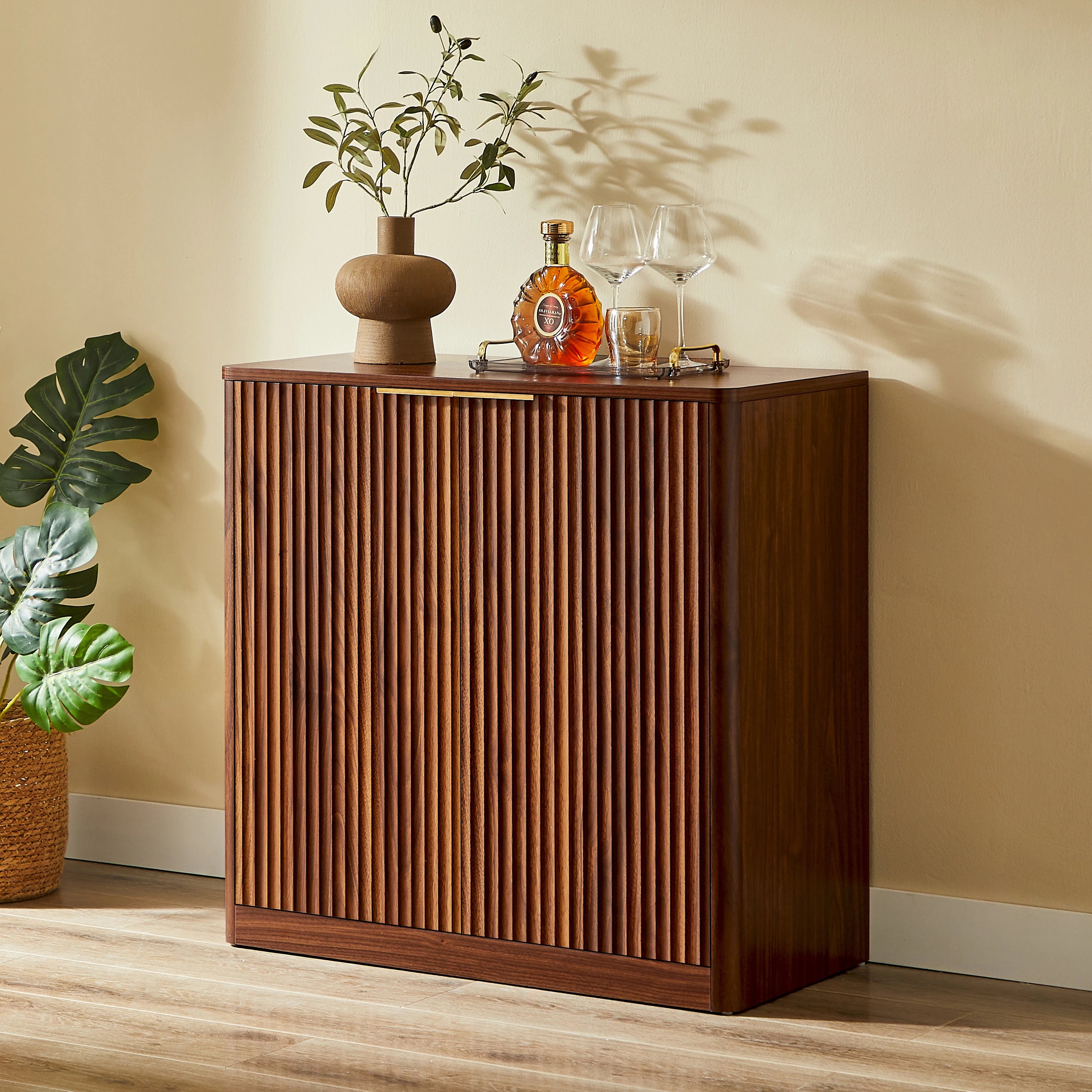 Sideboard Modern - Verstelbare Planken - 120x40x76 Cm