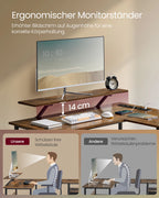 L-Vorm Bureau met Stopcontacten - Gaming & Werkplek