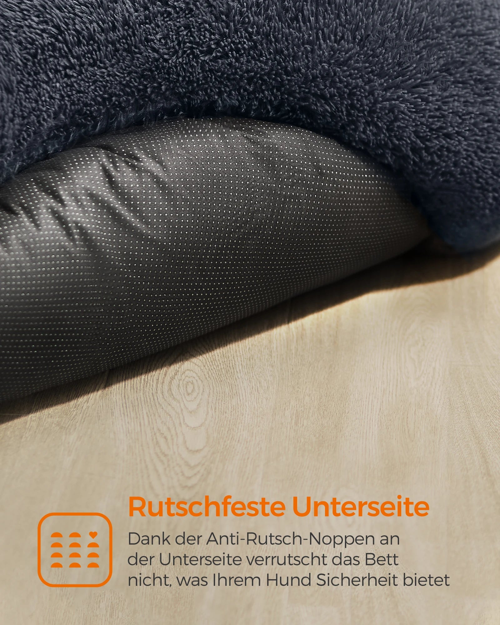 Huisdierbed Donutvormig - Wasbaar - Lang Pluche