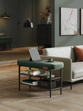 Schoenenbank - Kunstleer - 30x80x50 Cm