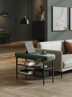 Schoenenbank - Kunstleer - 30x80x50 Cm