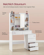 Kaptafel Met LED-Verlichting - Met Lades