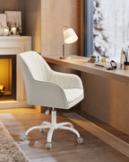 Bureaustoel Swivel - Sherpa Bekleding - Verstelbaar