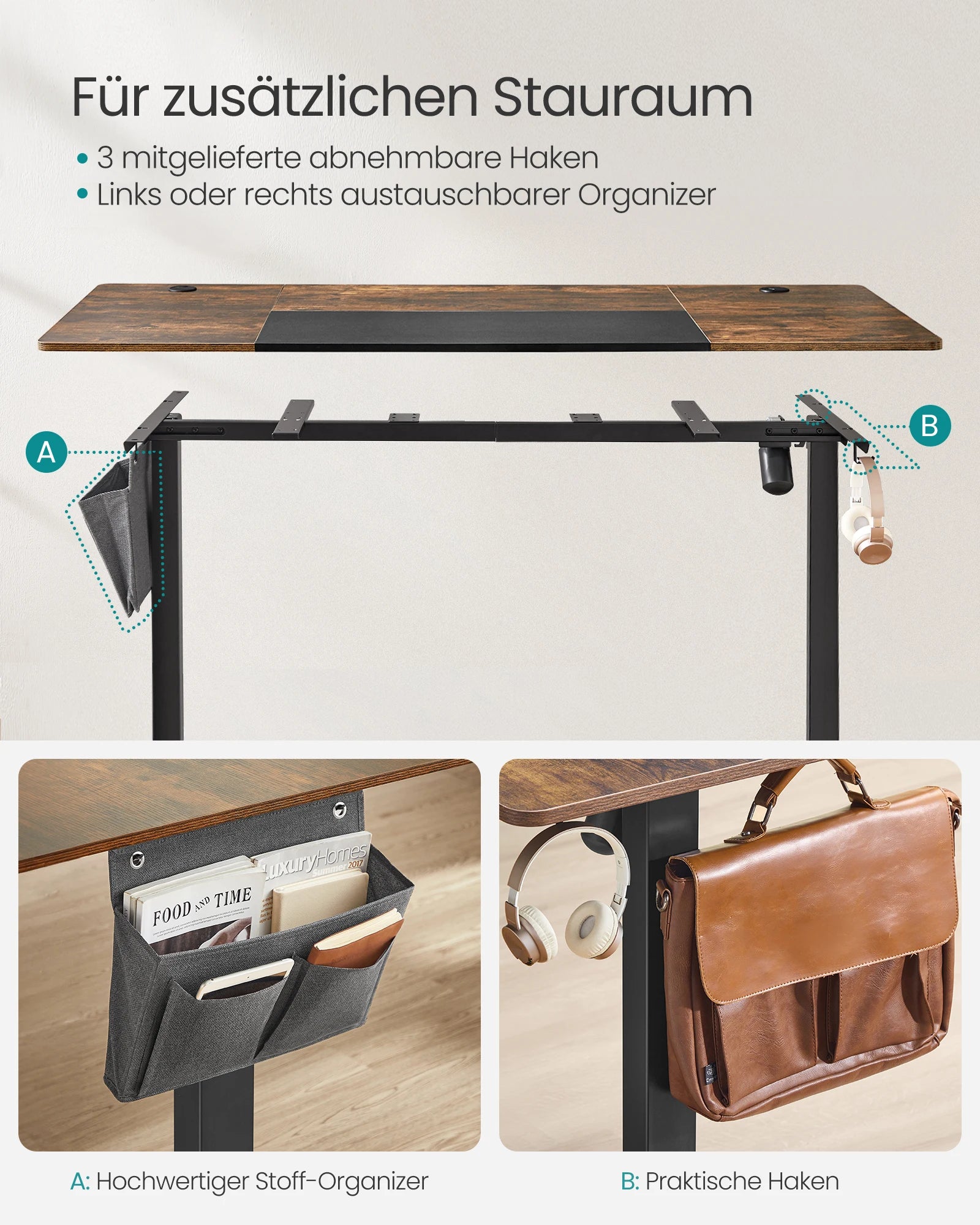 Elektrisch Verstelbaar Bureau 160 cm - Sta Zit Bureau