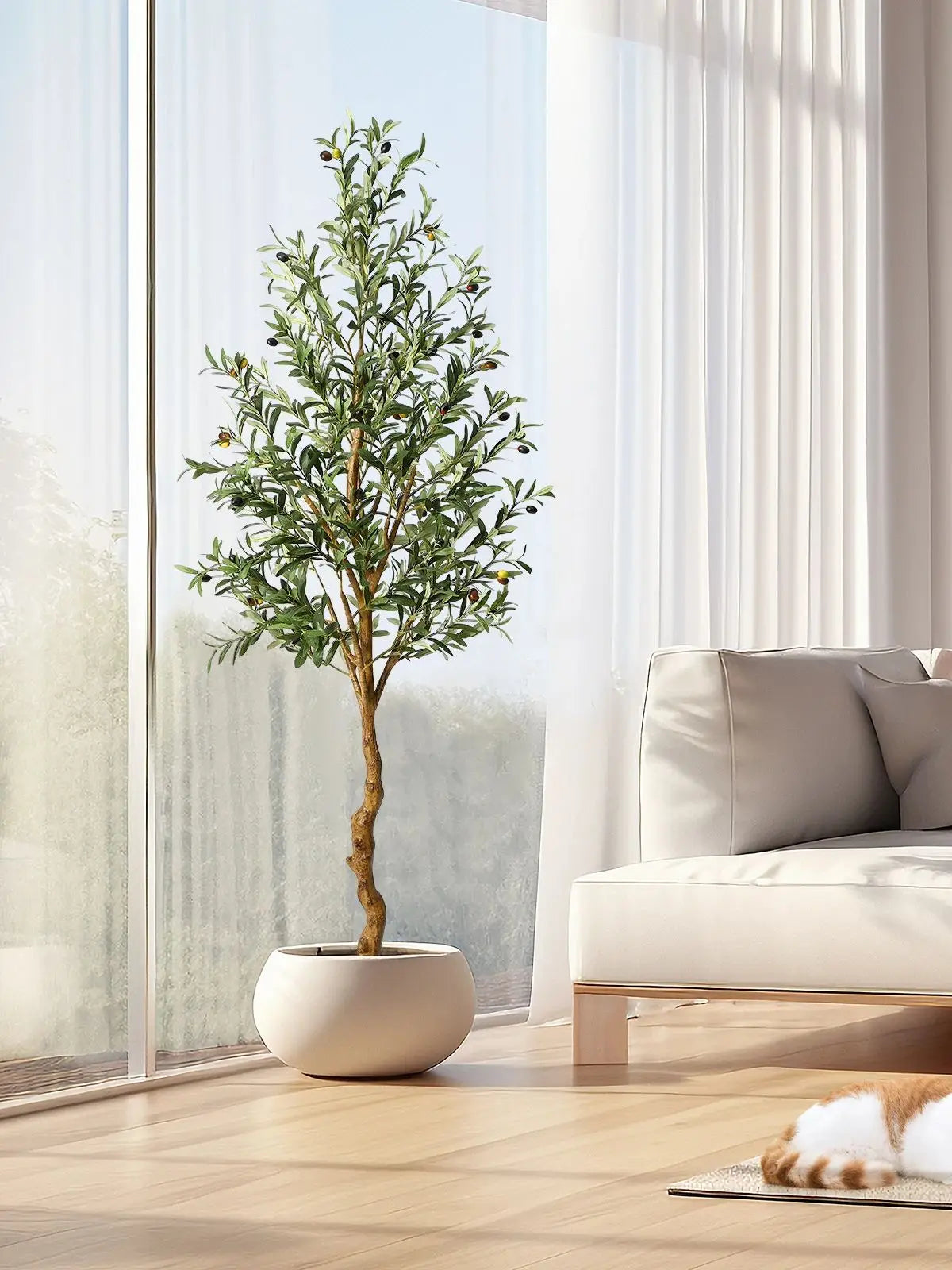 Kunst Olijfboom 120–180 cm - Decoratieve Kunstplant