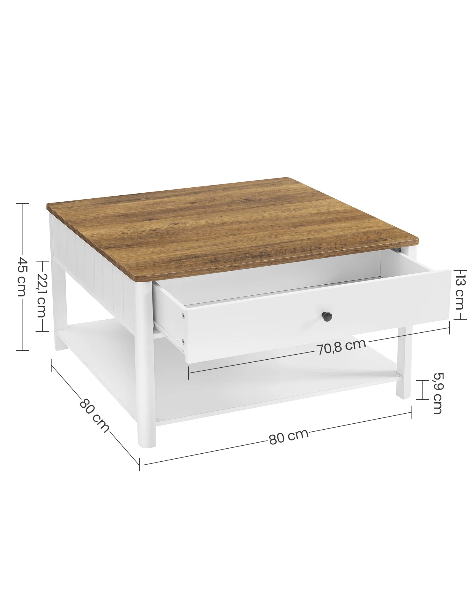 Salontafel - 2 Lades - Woonkamer