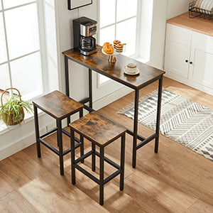 Barkruk En Bartafel Set - Industrieel