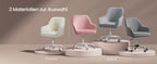 Bureaustoel Swivel - Sherpa Bekleding - Verstelbaar