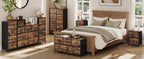 Kledingkast Met 4 Lades - Industrieel Design