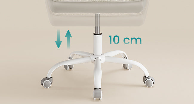 Bureaustoel Swivel - Sherpa Bekleding - Verstelbaar
