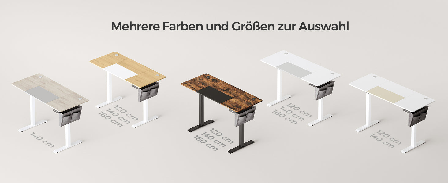 Elektrisch Verstelbaar Bureau 160 cm - Sta Zit Bureau