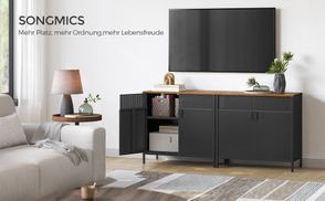 Keuken Sideboard Kast met Dubbele Deur - Industrieel